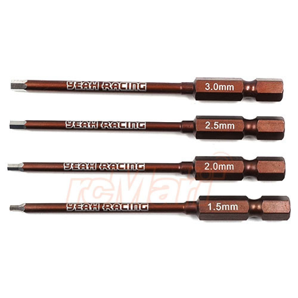 Yeah Racing Spring Steel Allen Hex Power Tip Set 1.5 2.0 2.5 3.0mm