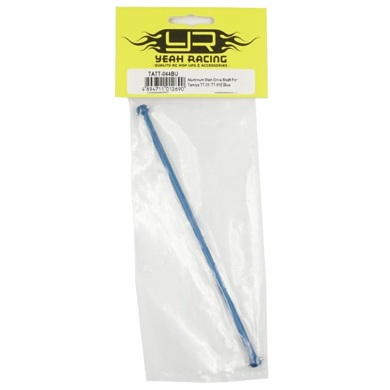 Yeah Racing Aluminum Main Drive Shaft For Tamiya TT-01 / TT-01E Blue