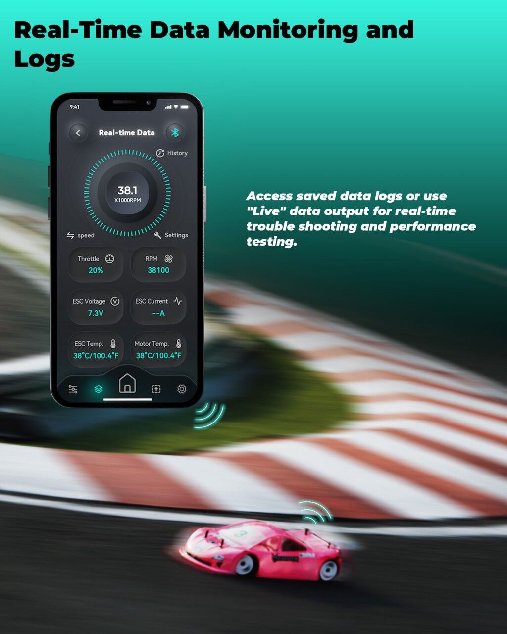 CAYOTE Racing B-Tune Bluetooth Module for Cayote ESC