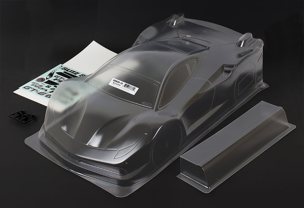 Blitz GT6 Pista 1/8th On-Road GT Body-Shell 1.0mm