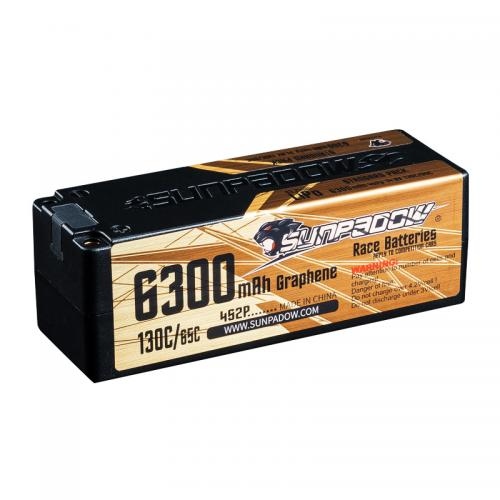 SUNPADOW Competition Lipo Battery 6300mAh-14.8V-4S2P