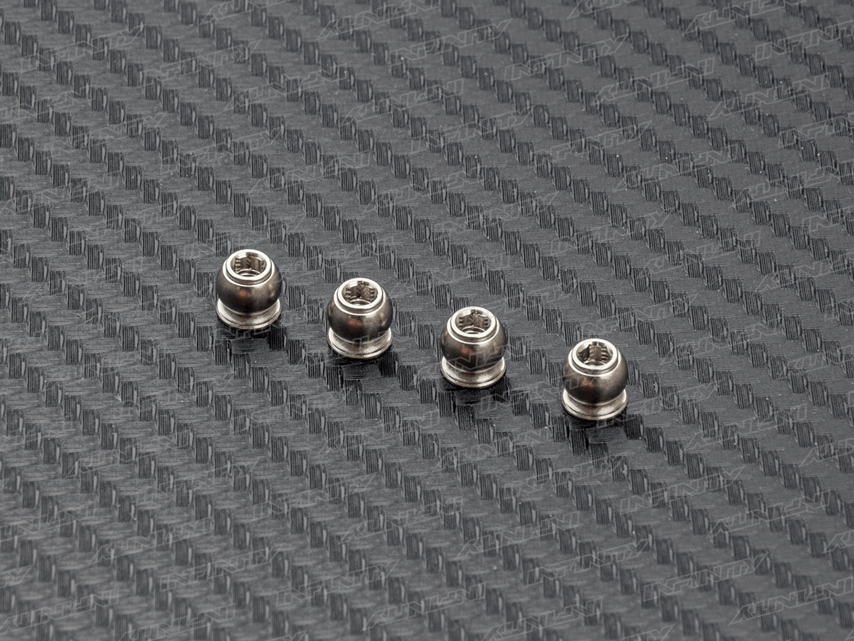 ALUMINUM FLANGE BALL 5.8mm (Short/4pcs)