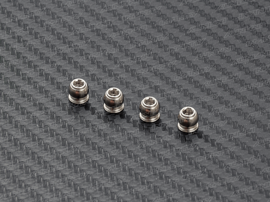 ALUMINUM FLANGE BALL 5.8mm (Short/4pcs)