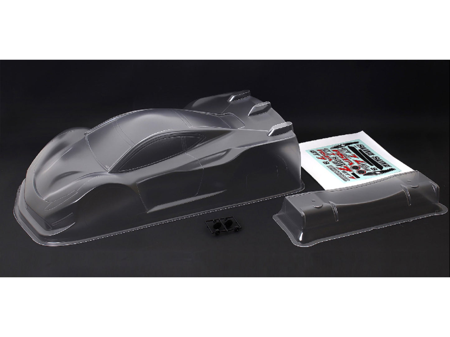 Blitz GT7 Pista 1/8th On-Road GT Body-Shell 0.7mm with Wing Type S