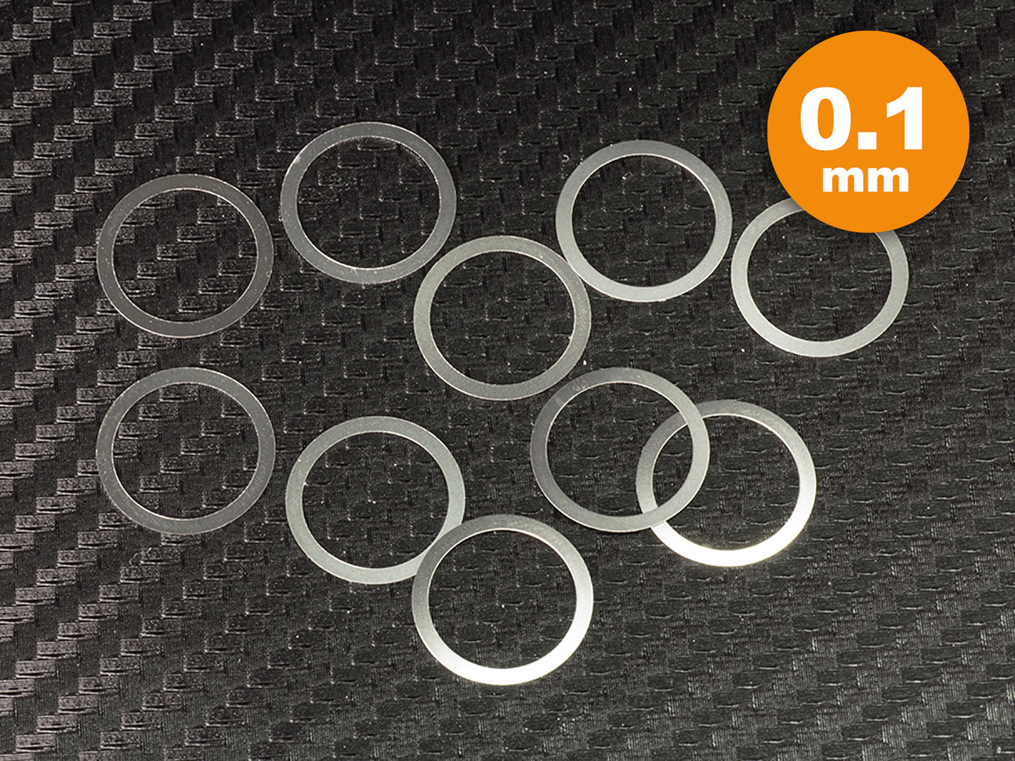 Infinity 12x15 SHIM SET (0.1, 0.2, 0.3mm 10pcs each)