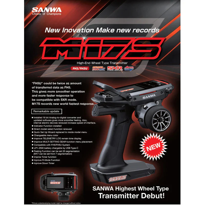 Sanwa M17S Radio System