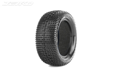 1/10 Buggy 4WD Front-DESIRER Ultra Soft With Open Cell Foam 6222BK 41mm Wide Insert NZRCA 1/10 Nationals Control Tyre 2025 by Jetko