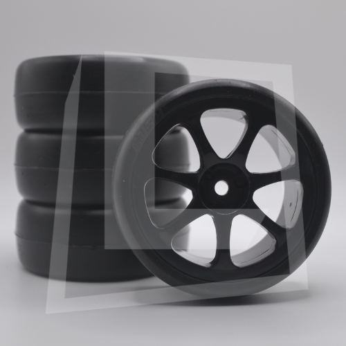 Rush VR3 32X Slick SevenSpoke Black Rim