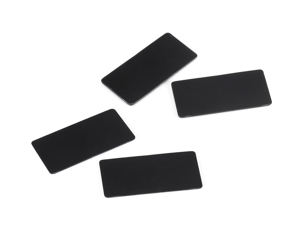 SMJ Wing Endplate for 1/10 Touring Car (Black / 0.5mm / 4pcs each)