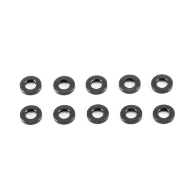 Infinity ALUMINUM WASHER 3x6x1.0mm (Black/10pcs)