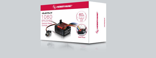 Hobbywing 30120201 QuicRun WP 1060 60amp Brushed ESC