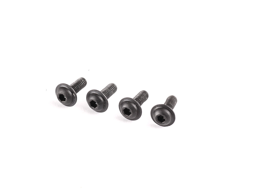 B.H. SCREW w/FLANGE HEX SOCKET 3x8mm (4pcs)