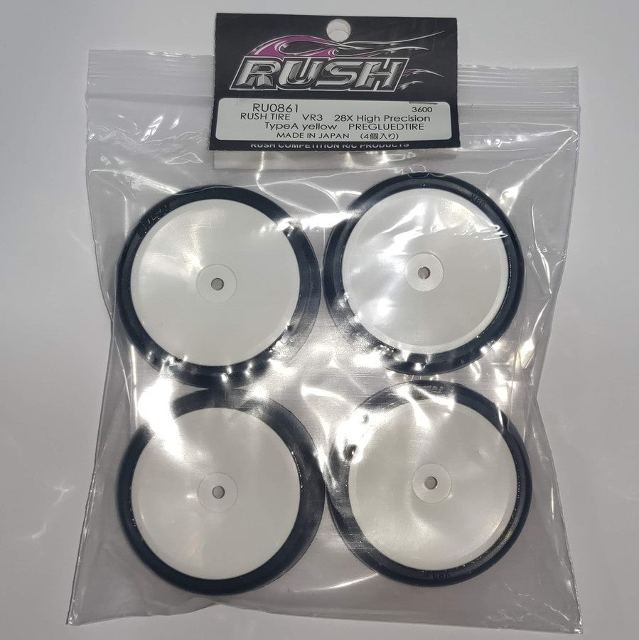 Rush VR3 24X Slick HighPrecision White Rim