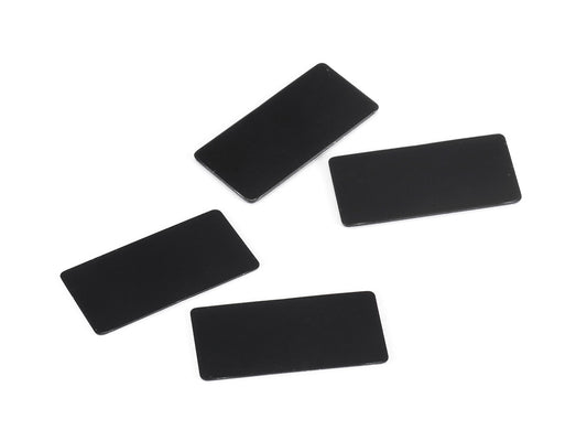 SMJ Wing Endplate for 1/10 Touring Car (Black / 0.8, 0.5mm / 2pcs each)
