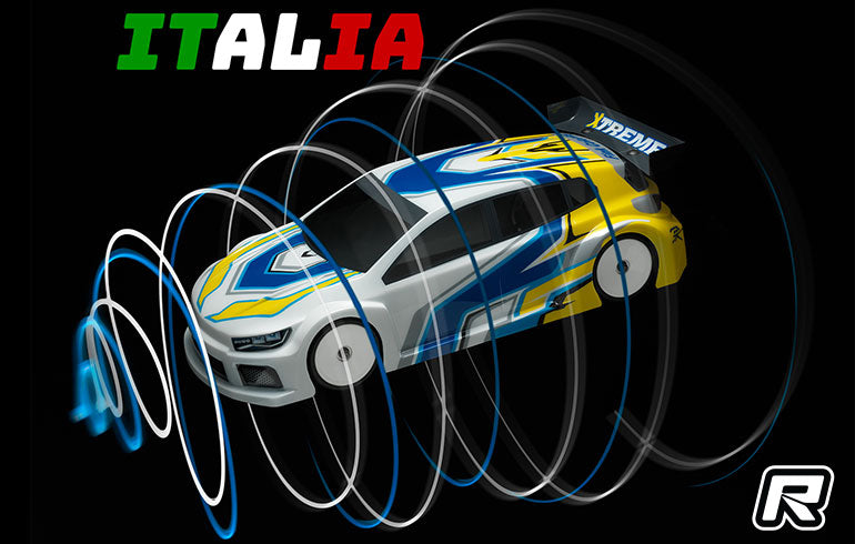 XTREME FWD ITALIA 0.7mm RC MODEL BODY