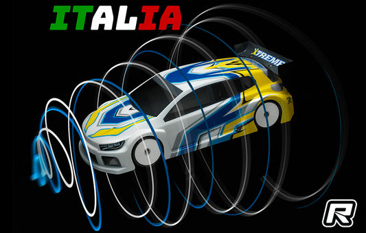 XTREME FWD ITALIA 0.7mm RC MODEL BODY