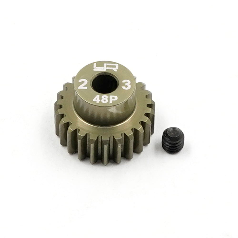 Pinion Gear 48P 23T Aluminum 7075 Hard Coated - Yeah Racing