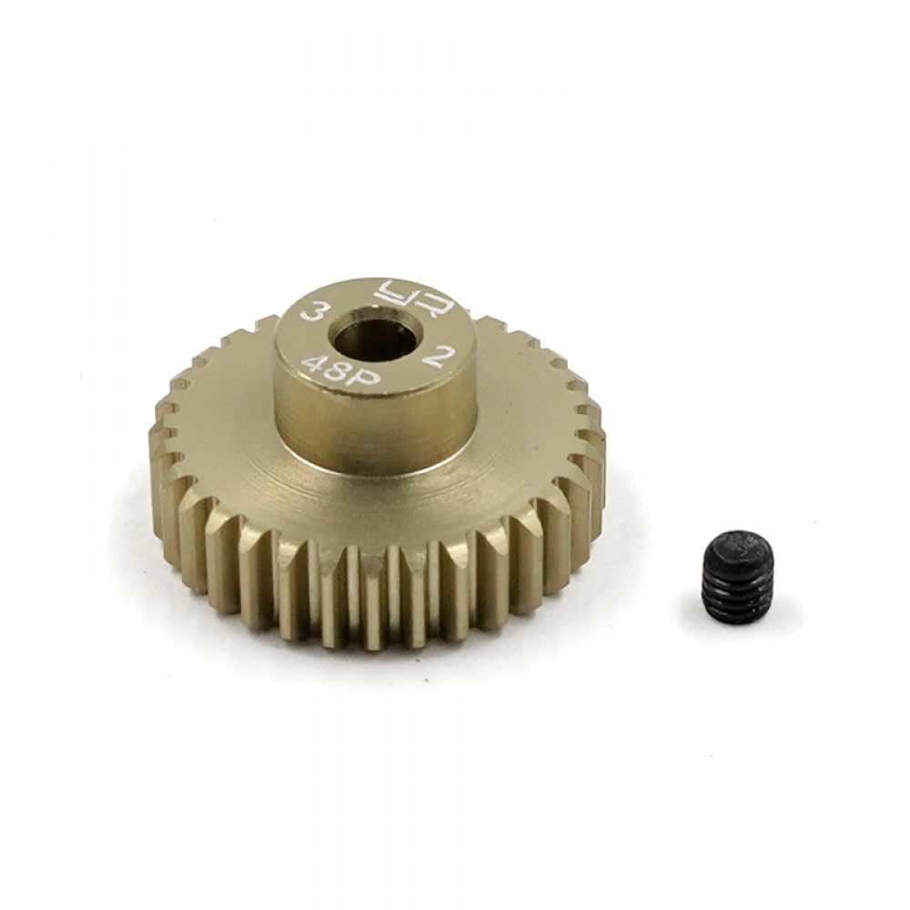 Pinion Gear 48P 32T Aluminum 7075 Hard Coated - Yeah Racing