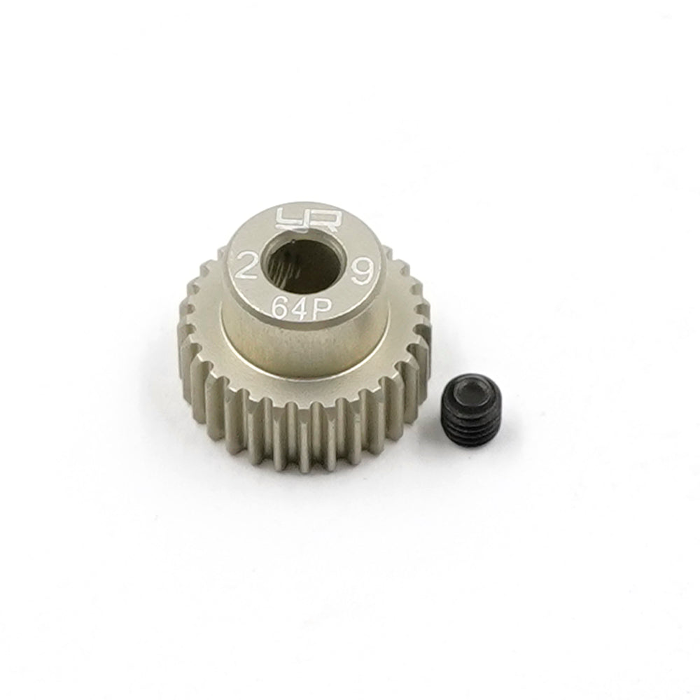Pinion Gear 64P 29T Aluminum 7075 Hard Coated - Yeah Racing