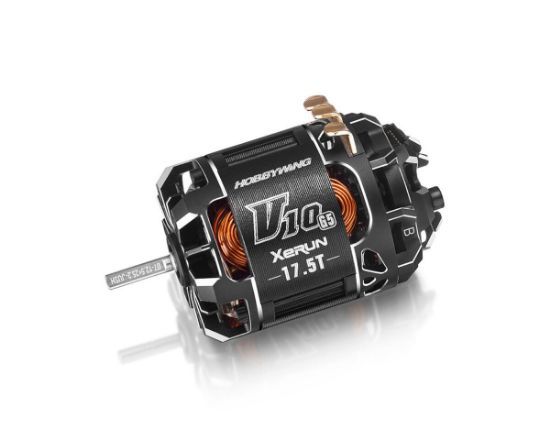 Hobbywing 30401764 XeRun V10 G5 Black Torque 17.5T Sensored Brushless Motor