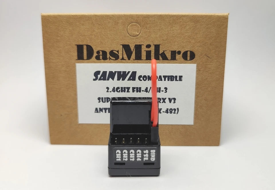 Dasmikro Sanwa DSK-482 FH-3/FH-4 Receiver