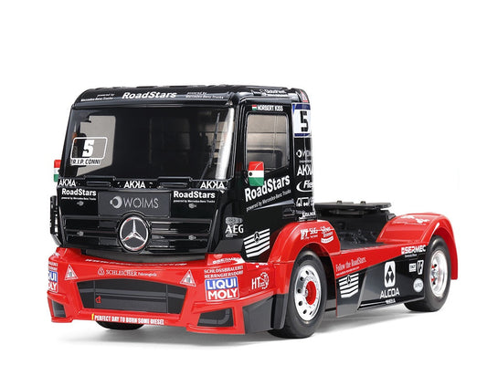 Tamiya 58683 - 1/14 R/C Mercedes-Benz Race Truck Actros MP4 MB Motorsport (TT-01 Type-E) [Esc include]