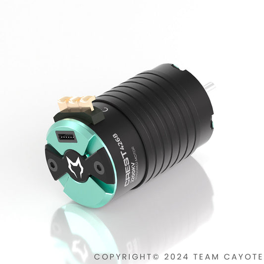 CAYOTE 1:8 Crest 4268 1900KV Brushless Motor
