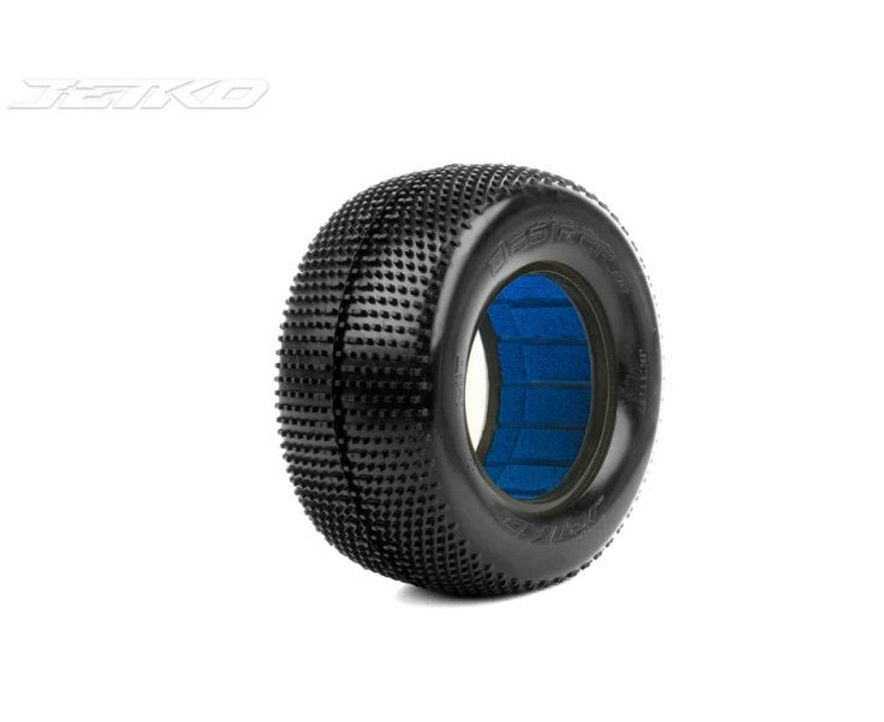 1/10 2.2/3.0 SC-DESIRER Tyre Super Soft With 1/8 Buggy Insert Pair by Jetko 2024 NZRCA Control Tyre SCT 2WD and 4WD Classes