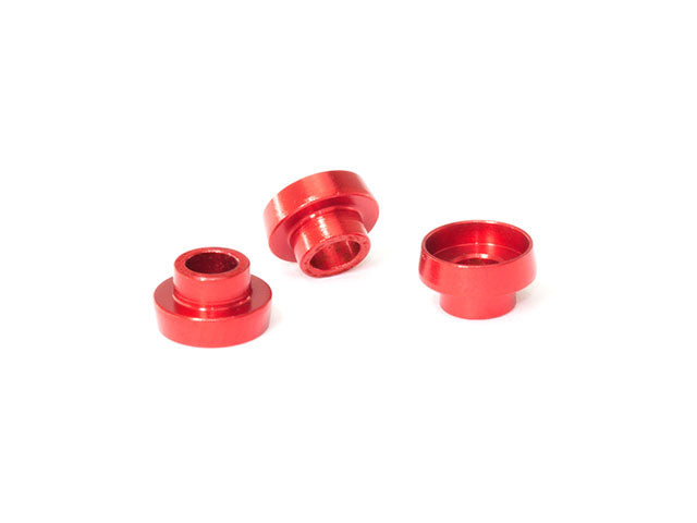 ALUMINUM SERVO WASHER (Red/3pcs)