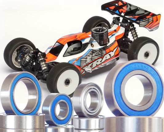 Plaig: Xray XB8 22 / XB8e 22 Bearing Kits - All Options - Pro Racers V2C Kit (Nitro)