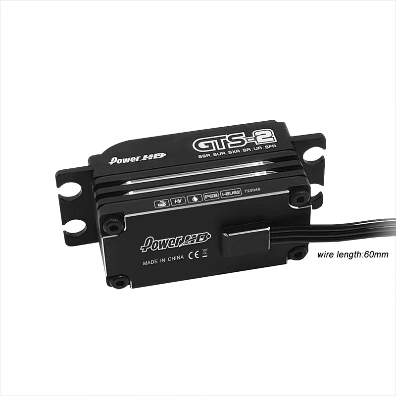 Power HD GTS-2 HV Brushless Servo 60mm Wire