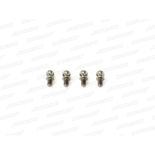 Infinity TITANIUM BALL END 4.9mm SHORT (4ps)