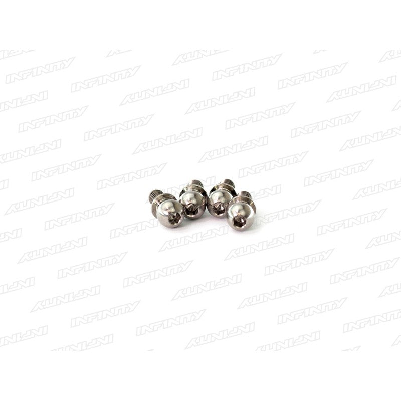 Infinity TITANIUM BALL END 4.9mm SHORT (4ps)