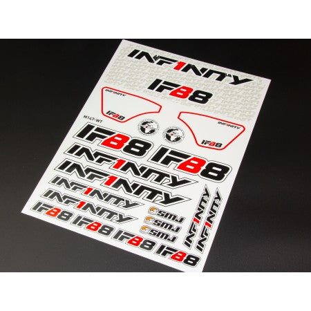 IFB8 IFB8 DECAL SHEET (WHITE)