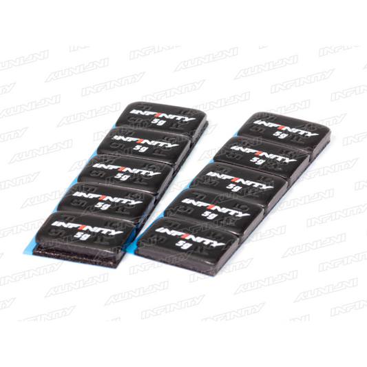 INFINITY RACING WEIGHT (5g/10pcs/Black)