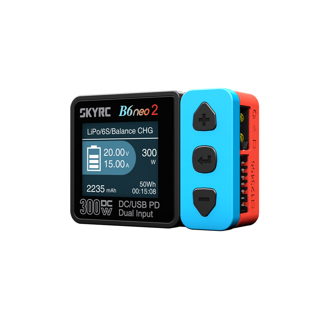 SkyRC B6neo 2 Smart Charger (red+blue)