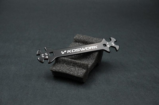 Koswork Turnbuckle Wrench (3.2, 4, 5, 5.5, 7 & 8mm)