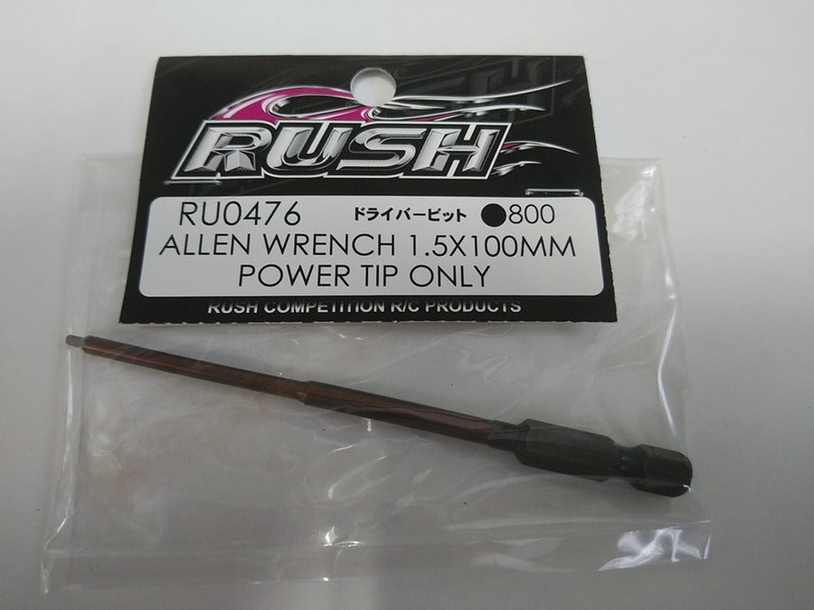 Rush Allen Wrench 2.0X100MM  Power Tip Only