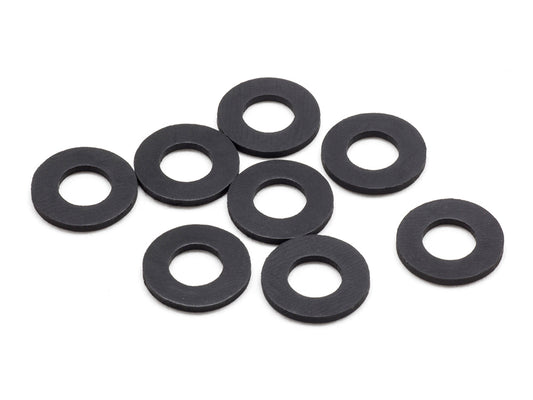 RUBBER BODY MOUNT SPACER M (6x12x1.0mm/8pcs)