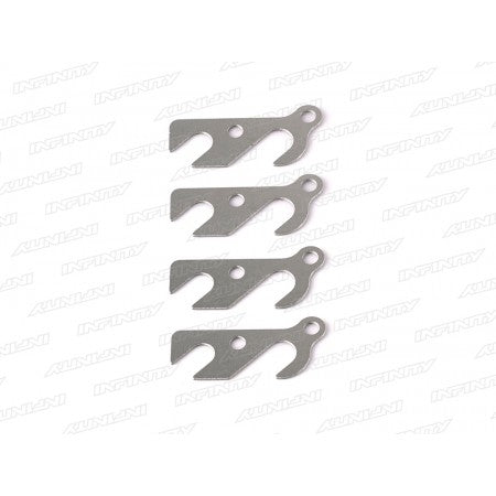 Infinity Lower Suspension Holder Spacer 0.4mm (4pcs)