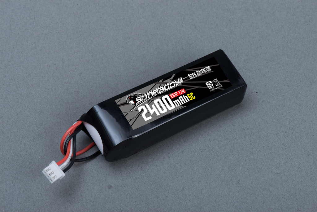 SUNPADOW Receiver battery Li-Po 7.4V 2400mAh