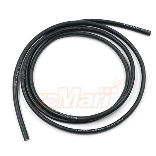 13AWG High Current Silicone Wire Black 60cm